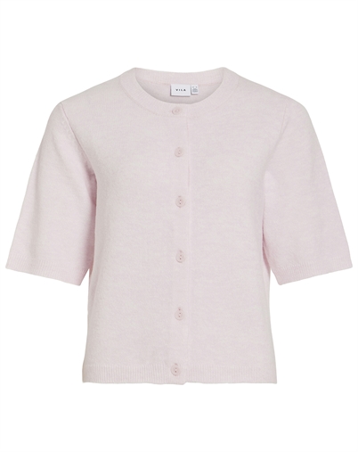 Vila - VILiga O-Neck Strik Cardigan - Cerry Blossom 